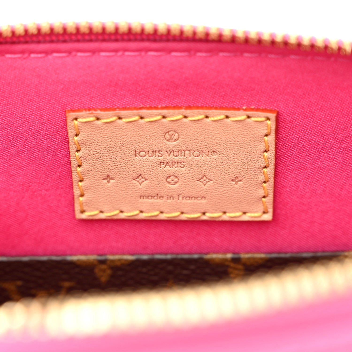 Louis Vuitton Vernis Alma BB Neon Pink 7 of 10