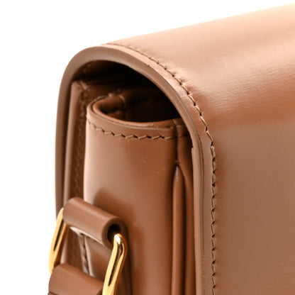 Celine Shiny Calfskin Medium Triomphe Bronze 14 of 15