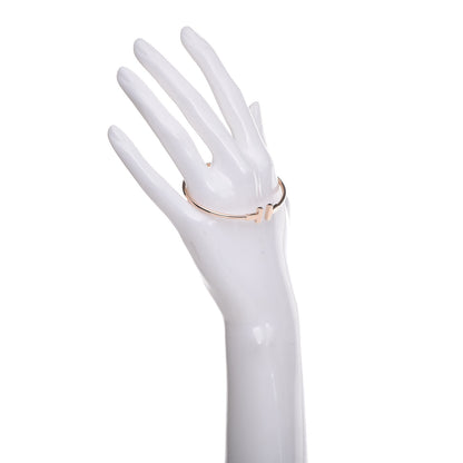 Tiffany 18K Rose Gold T Wire Bracelet 2 of 5