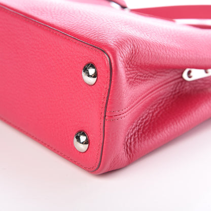 Louis Vuitton Taurillon Capucines BB Fuchsia 8 of 8