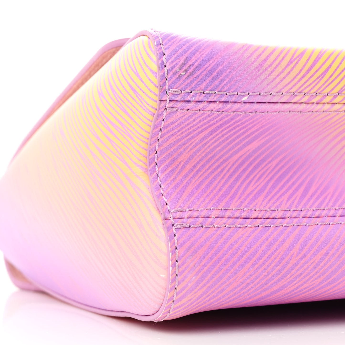 Epi Twist Shoulder Bag MM Gradient Orange