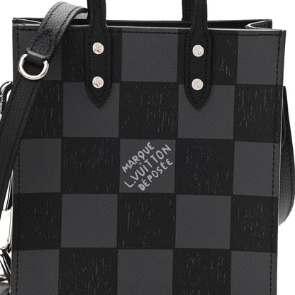Louis Vuitton Damier Graphite Sac Plat XS Black 6 of 8