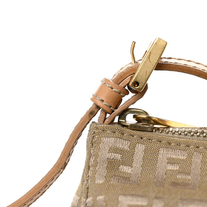 Fendi Zucchino Pochette Beige Naturale 9 of 11