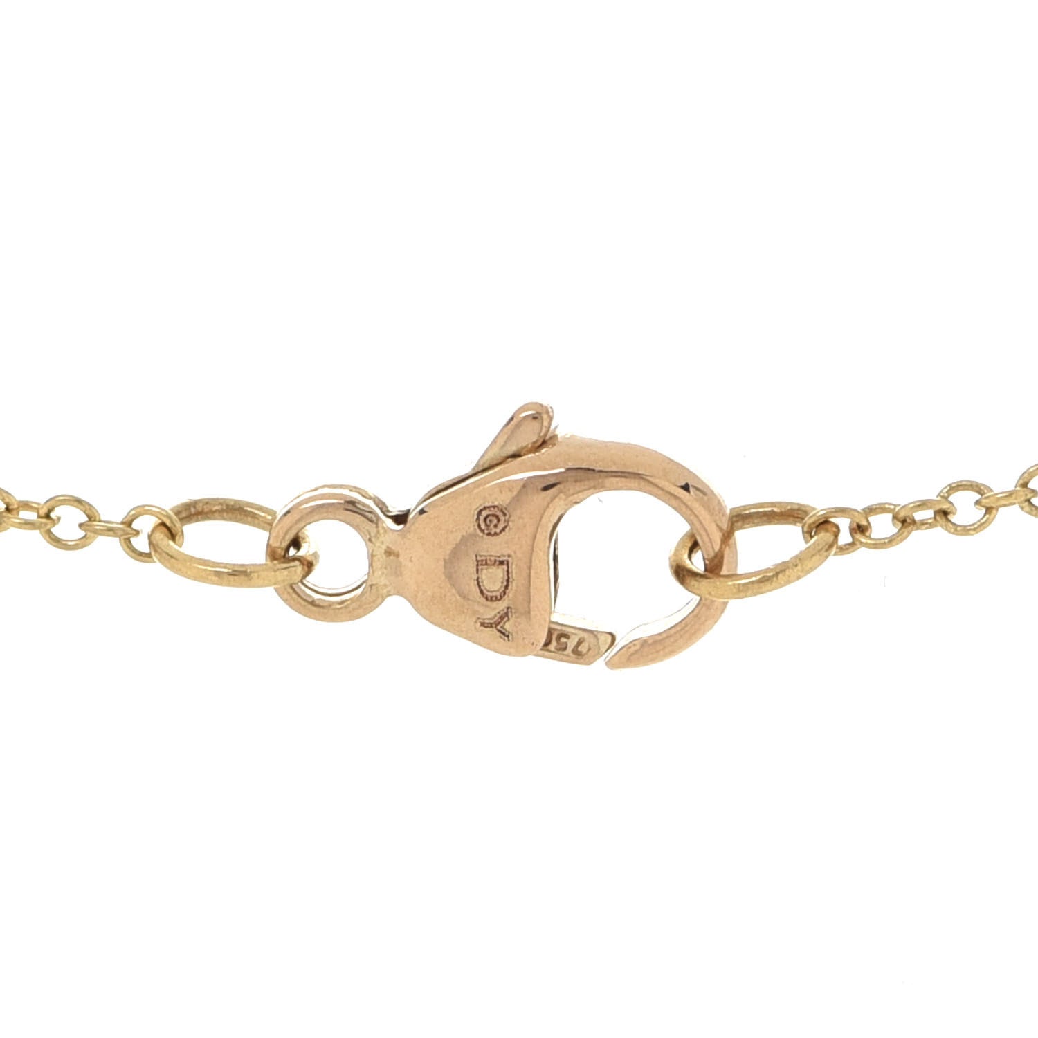 David Yurman 18K Yellow Gold Diamond Cable Collectibles Star of David Charm Pendant Necklace 6 of 8