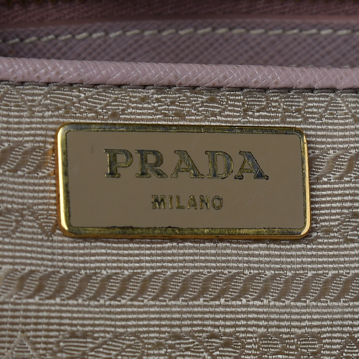 Prada Saffiano Lux Large Tote Cammeo 5 of 12