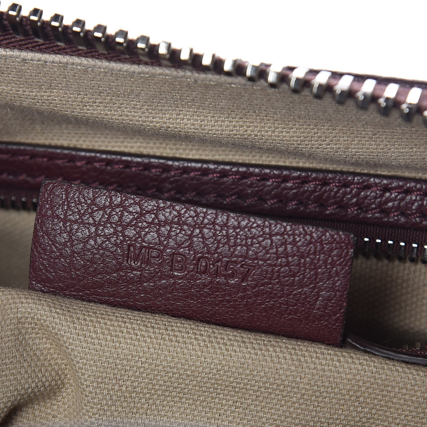Sugar Goatskin Medium Antigona Oxblood