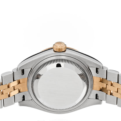 Rolex Stainless Steel 18K Yellow Gold 28mm Oyster Perpetual Datejust Watch Silver 279173 4 of 5