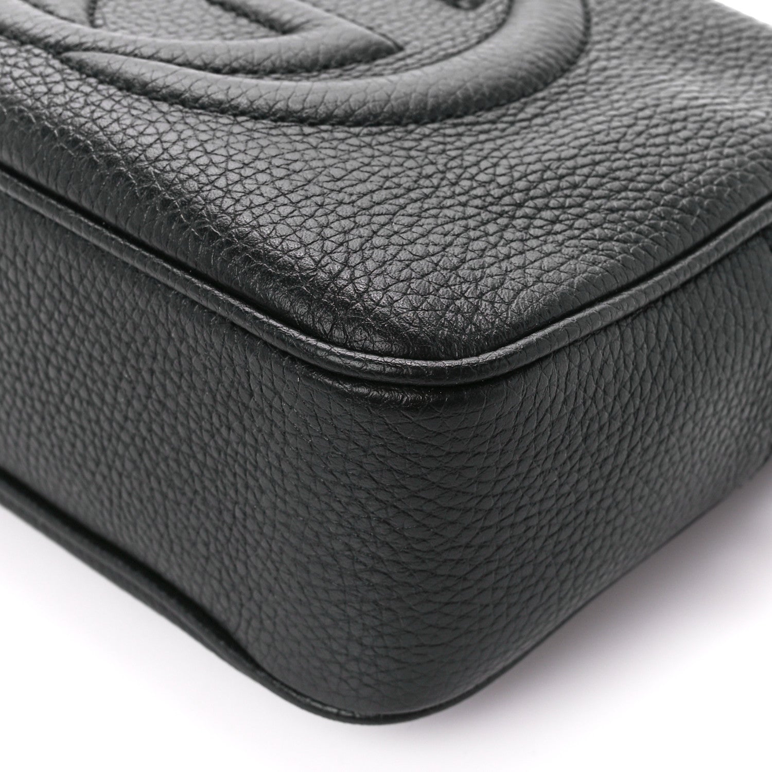 Gucci Pebbled Calfskin Small Soho Disco Bag Black 11 of 13