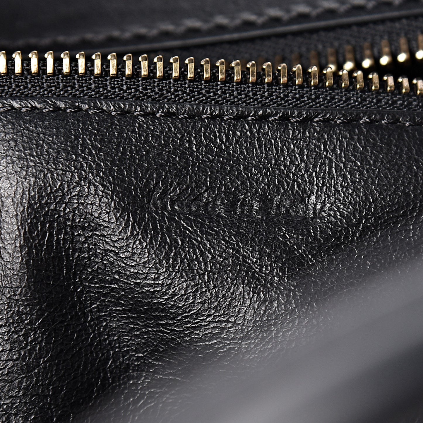 Smooth Calfskin Micro Luggage Black