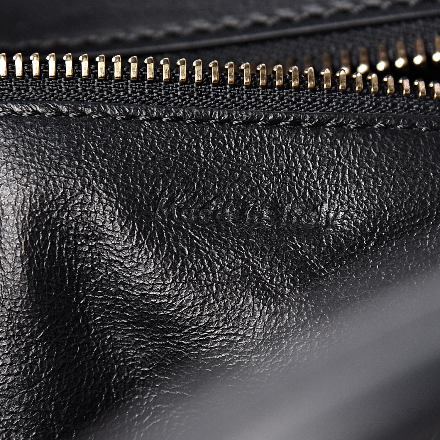 Celine Smooth Calfskin Micro Luggage Black 6 of 10