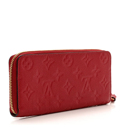 Louis Vuitton Empreinte Clemence Wallet Cherry 3 of 6
