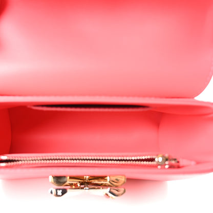 Louis Vuitton Epi Twist Monogram Flower Chain Shoulder Bag PM Coral 6 of 10