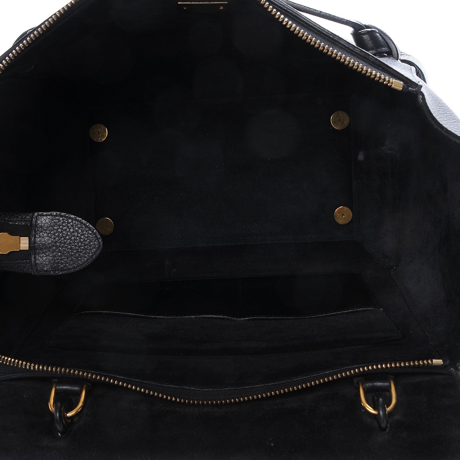 Celine Drummed Calfskin Mini Belt Bag Black 5 of 6