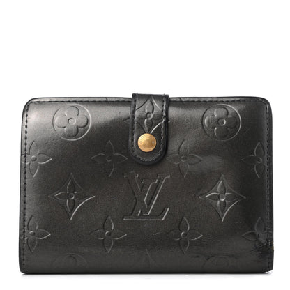 Louis Vuitton Vernis French Purse Wallet Gris Art Deco 1 of 6