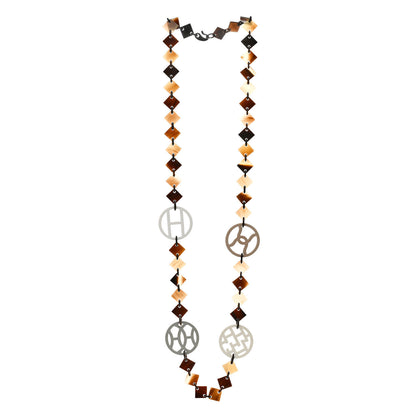 Hermes Buffalo Horn Lacquer Lena Necklace 3 of 6