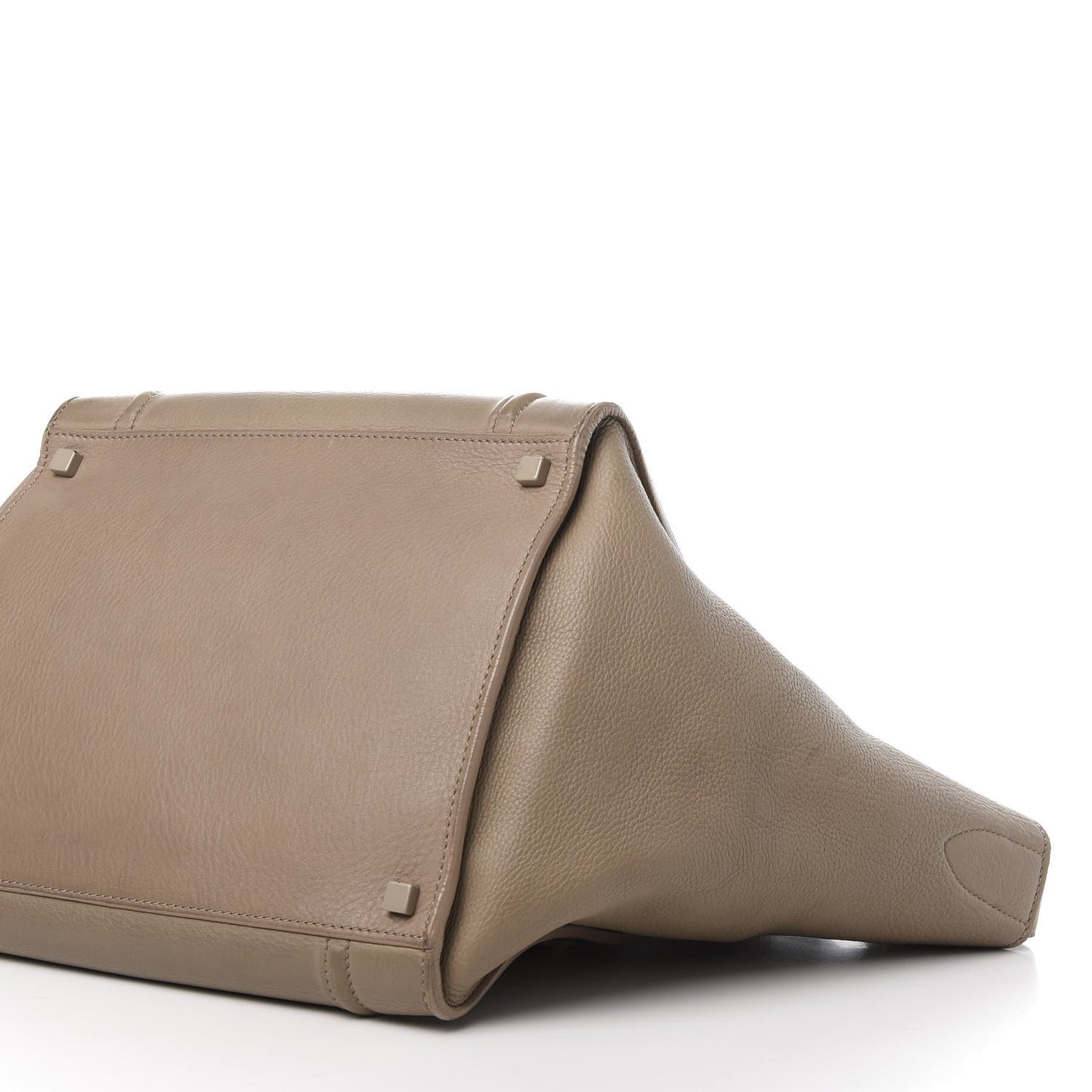 Supple Calfskin Medium Phantom Luggage Beige