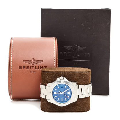 Breitling Stainless Steel 44mm Colt Chronometer Automatic Watch Blue A17388 5 of 5