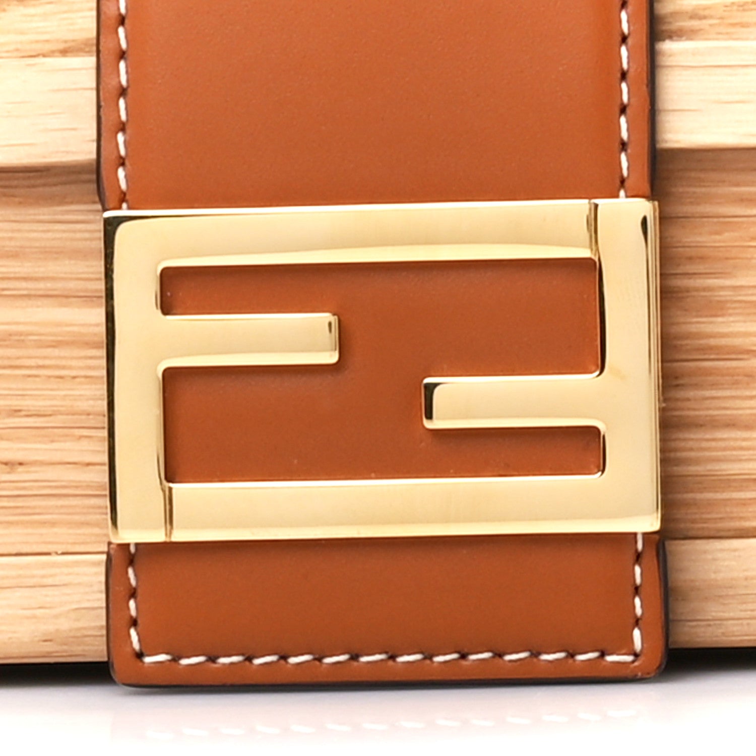 Fendi Wood Mini Baguette Trunk 8 of 10