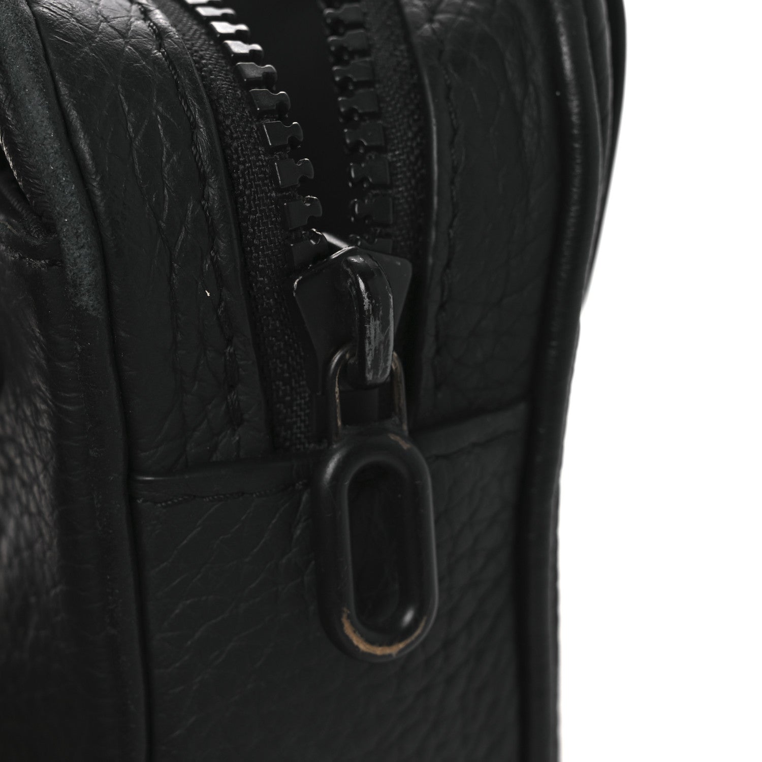 Louis Vuitton Taurillon Monogram Uniformes Solar Ray Soft Pochette Volga Belt Bag Black 13 of 14