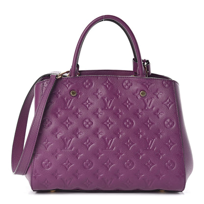 Louis Vuitton Empreinte Montaigne MM Amethyste 1 of 9
