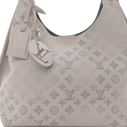 Louis Vuitton Mahina Carmel Hobo PM Brume Gray 7 of 9