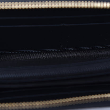 Gucci GG Supreme Monogram Bees Zip Around Wallet 5 of 11