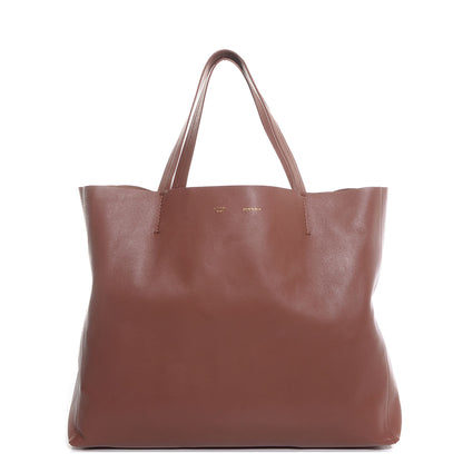 Celine Lambskin Horizontal Cabas Sienna 1 of 8