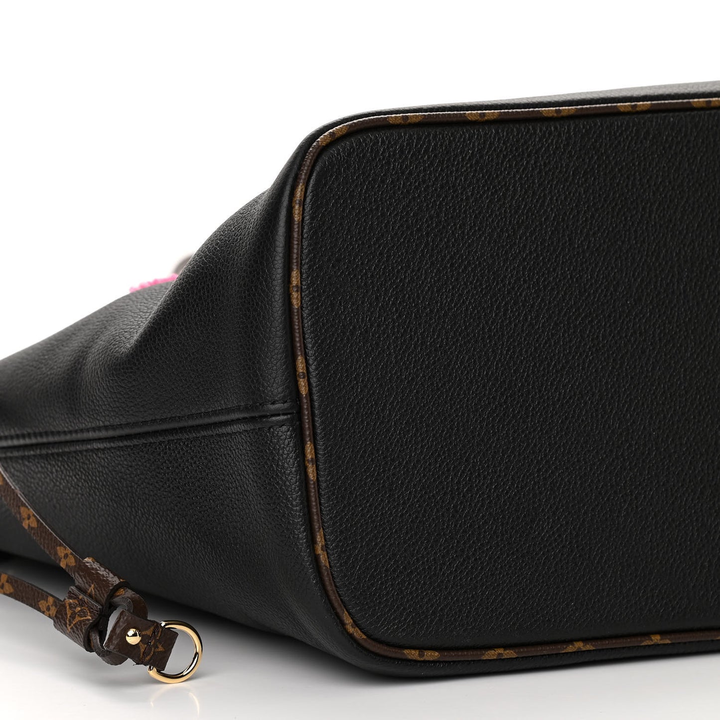 Calfskin Monogram Teddy Neverfull MM Black