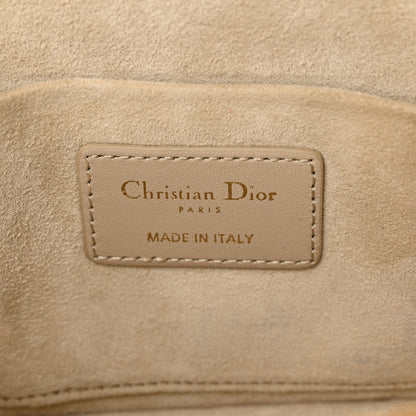Christian Dior Lambskin Cannage Small Diortravel Vanity Case Light Beige 6 of 10