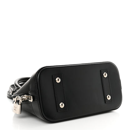 Louis Vuitton Epi Alma BB Black 4 of 11