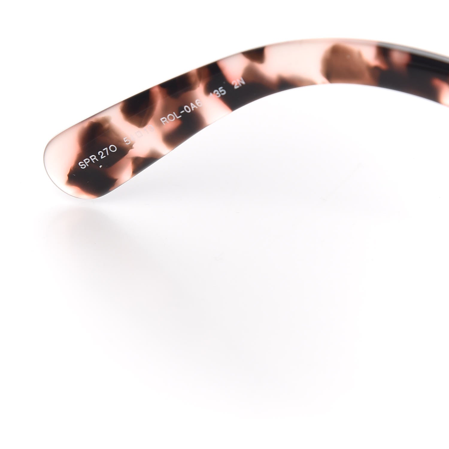 Prada Tortoise Shell Baroque Sunglasses SPR 270 Brown 5 of 7