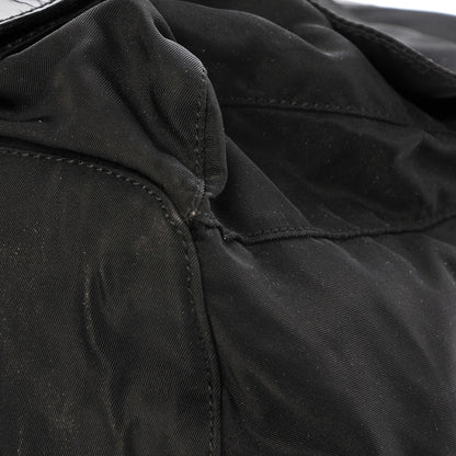 Prada Nylon Vela Medium Backpack Black 10 of 11