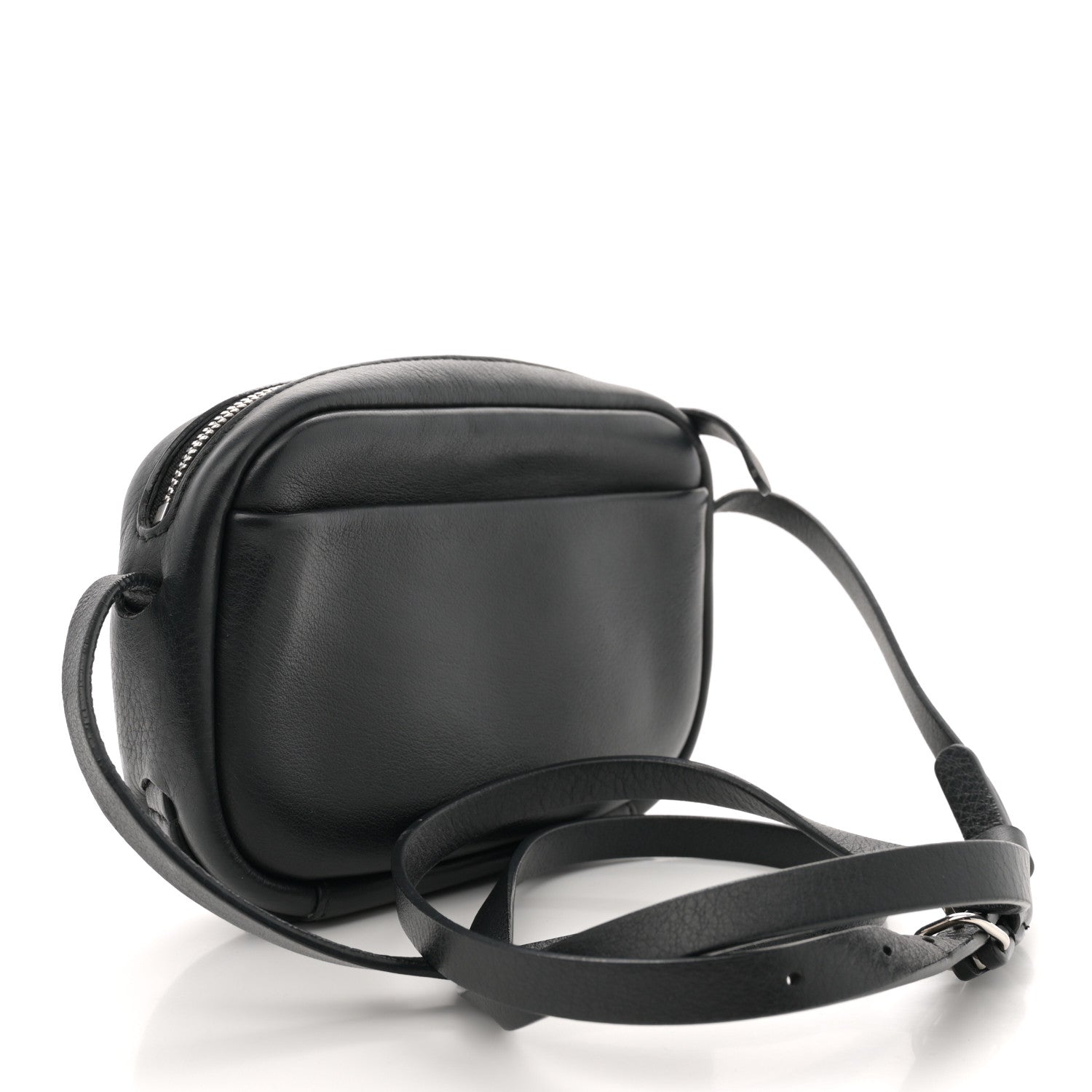 Balenciaga Calfskin Logo XS Everyday Camera Bag Black 2 of 12