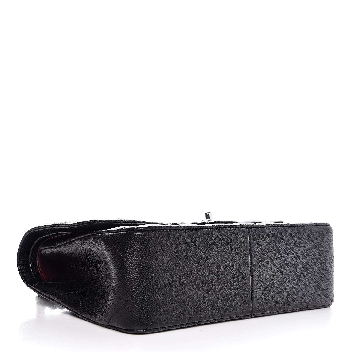 Chanel Caviar Quilted Jumbo Double Flap Black 4 of 7