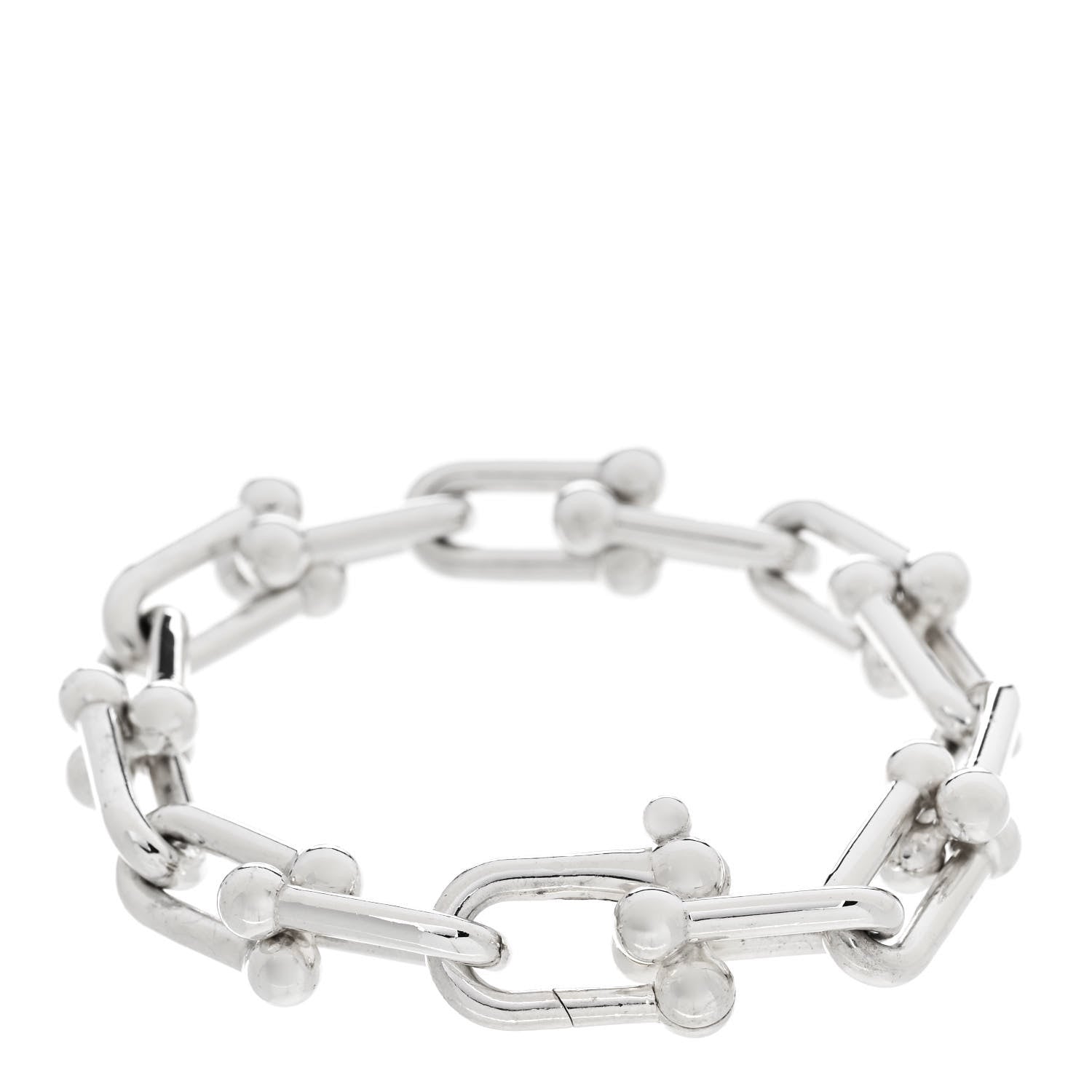 Tiffany Sterling Silver Large HardWear Link Bracelet 3 of 5