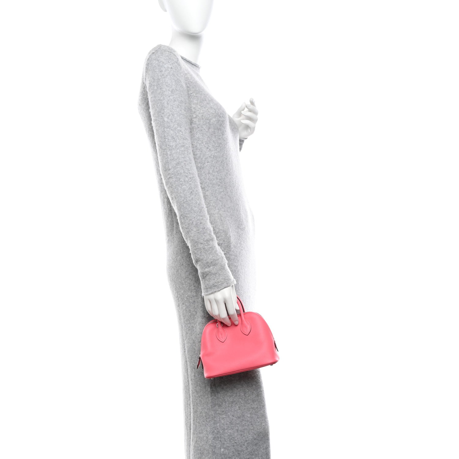 Hermes Evercolor Mini 1923 Bolide Rose Azalee 2 of 11