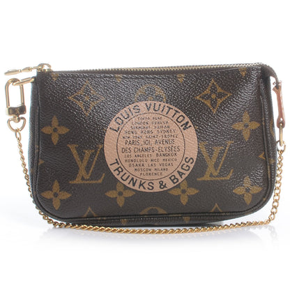 Louis Vuitton Monogram Complice Trunks and Bags Mini Pochette Accessories Beige 1 of 7