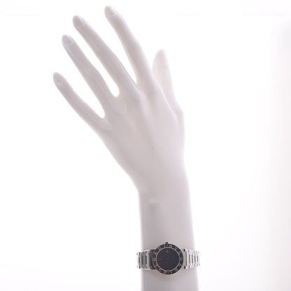 Bulgari Stainless Steel 26mm Quartz Watch Black 2 of 11