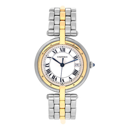 Cartier Stainless Steel 18K Yellow Gold 29mm Panthere Vendome Quartz Watch 1 of 4