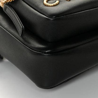 Chanel Calfskin Quilted Small Camera Case Black 9 of 10