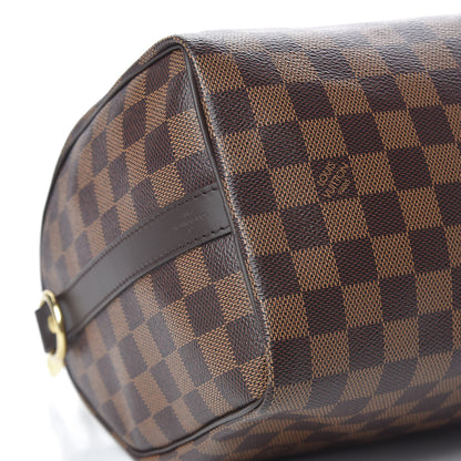 Louis Vuitton Damier Ebene Speedy Bandouliere 25 10 of 12