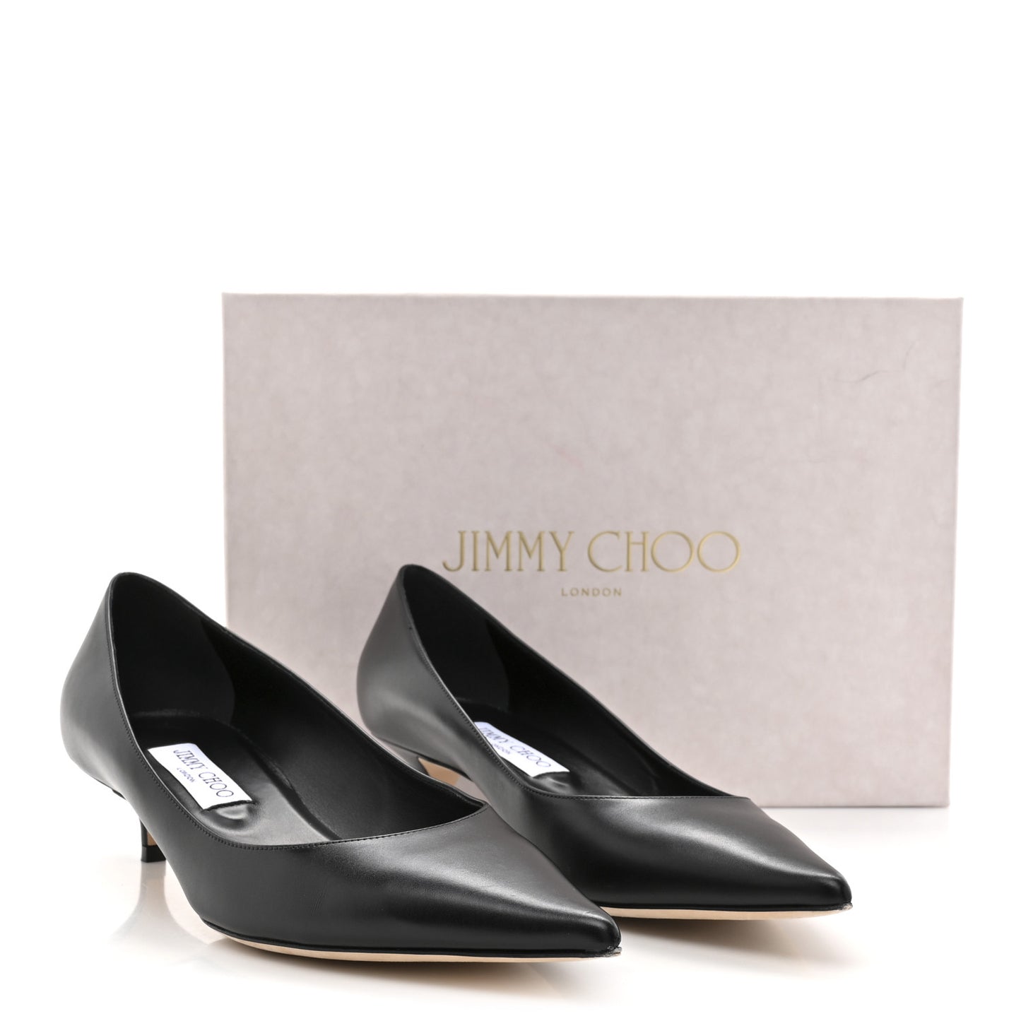 Calfskin Amelia 35 Pumps 41 Black