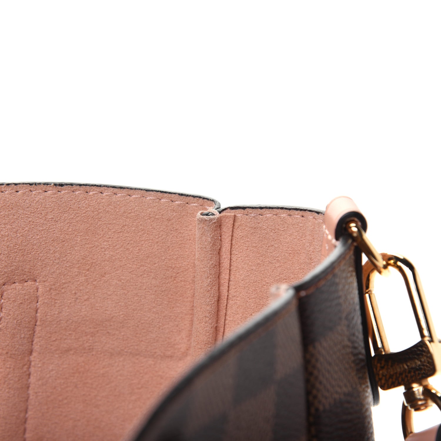 Louis Vuitton Damier Ebene Belmont PM Venus Pink 11 of 17