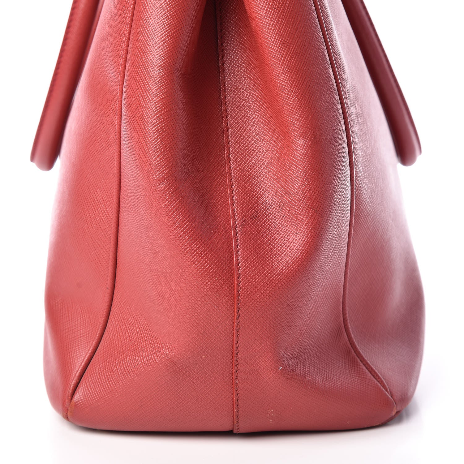 Prada Saffiano Medium Galleria Double Zip Tote Fuoco 21 of 23