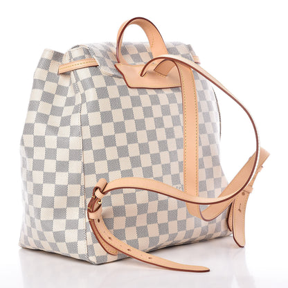 Louis Vuitton Damier Azur Sperone Backpack 3 of 9