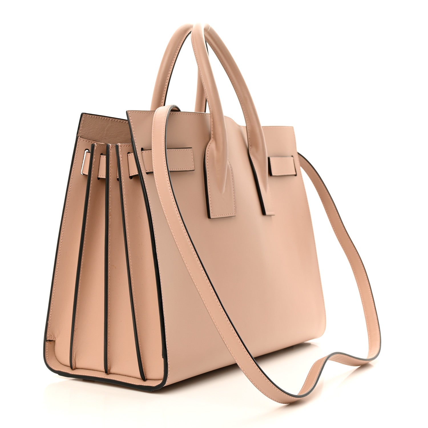 Saint Laurent Calfskin Small Sac De Jour Light Blush 3 of 17