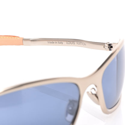 Louis Vuitton Calf Titanium Light Infinity Sunglasses Z1069U Grey 7 of 9