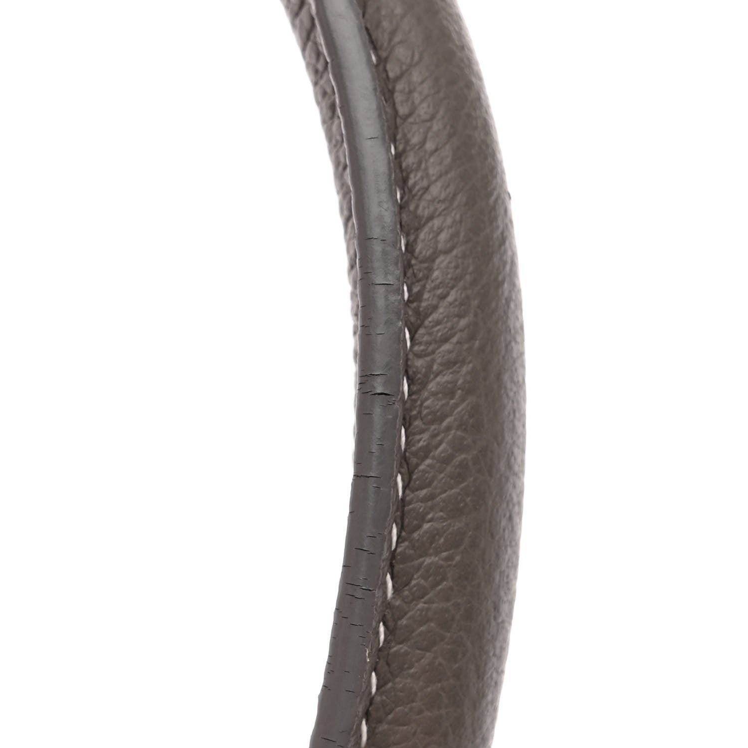 Saint Laurent Grained Calfskin Topstitch Small Sac De Jour Grey 11 of 13