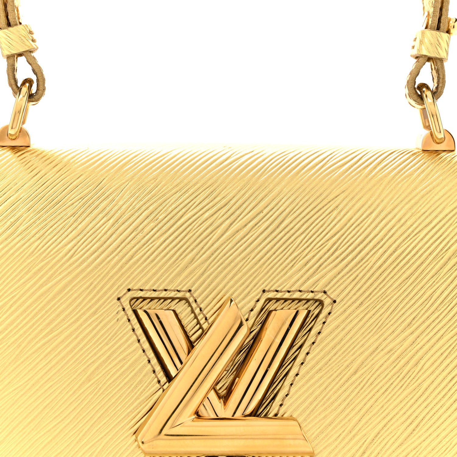 Louis Vuitton Epi Twist Shoulder Bag PM Gold 8 of 14