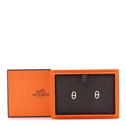 Hermes 18K Rose Gold TPM Farandole Stud Earrings 5 of 5